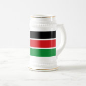 Chope À Bière Drapeau du Soudan du Sud (Devant droit)