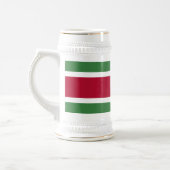 Chope À Bière Drapeau du Suriname (Gauche)