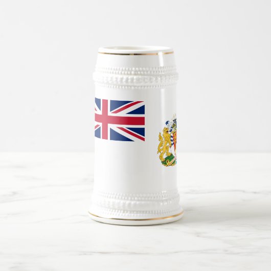 Chope À Bière Drapeau du territoire antarctique britannique (Centre)