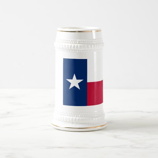 Chope À Bière Drapeau du Texas (Centre)