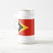 Chope À Bière Drapeau du Timor oriental (Devant gauche)