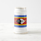 Chope À Bière Drapeau Eswatini (Centre)