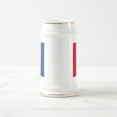 Chope À Bière Drapeau français (Centre)