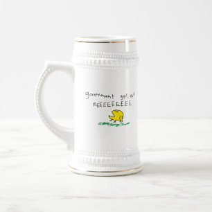 Chope À Bière Drapeau Gadsden Gouvernement dehors REE SNEKDROITE