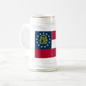 CHOPE À BIÈRE DRAPEAU GÉORGIEN (Devant gauche)