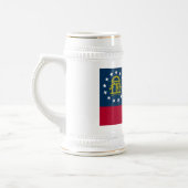 CHOPE À BIÈRE DRAPEAU GÉORGIEN (Gauche)