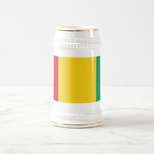 Chope À Bière Drapeau Guinée