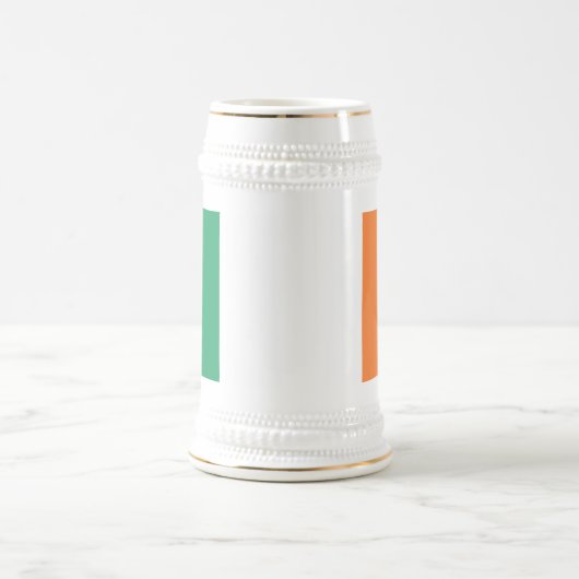 Chope À Bière Drapeau irlandais (Centre)