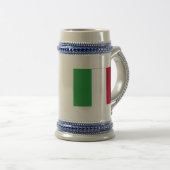 CHOPE À BIÈRE DRAPEAU ITALIEN (Devant droit)