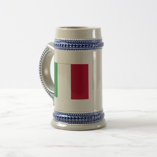 CHOPE À BIÈRE DRAPEAU ITALIEN (Devant gauche)