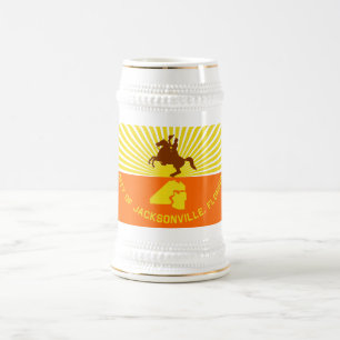 Chope À Bière Drapeau Jacksonville