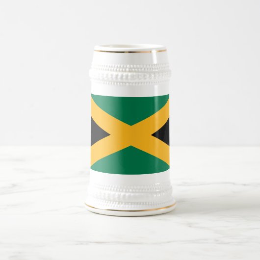 Chope À Bière Drapeau Jamaïque (Centre)