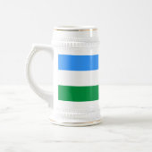 Chope À Bière Drapeau Kabardino Balkaria (Gauche)