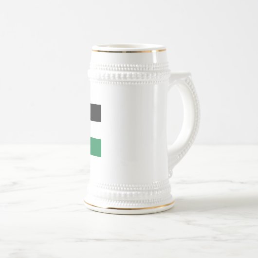 Chope À Bière Drapeau palestinien (Devant droit)
