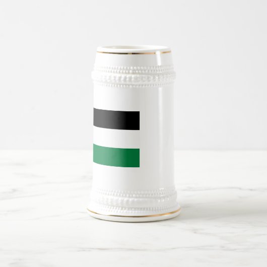 Chope À Bière Drapeau palestinien (Centre)