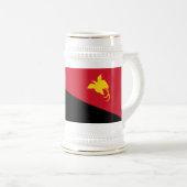 Chope À Bière Drapeau Papouasie-Nouvelle-Guinée (Devant droit)