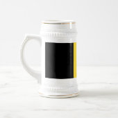 Chope À Bière Drapeau patriotique belge (Gauche)