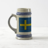 Chope À Bière Drapeau suédois Stein (Gauche)