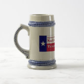 Chope À Bière Drapeau texan natif de 8e génération (Gauche)