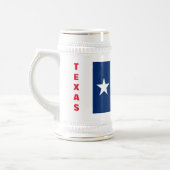 CHOPE À BIÈRE DRAPEAU TEXAS (Gauche)