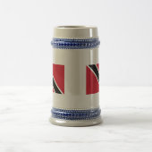 Chope À Bière drapeau trinidad et tobago (Centre)