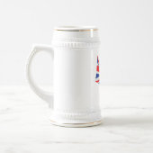Chope À Bière Drapeau Union Jack UK (Gauche)