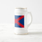 Chope À Bière Drapeau Voortrekker (Devant droit)