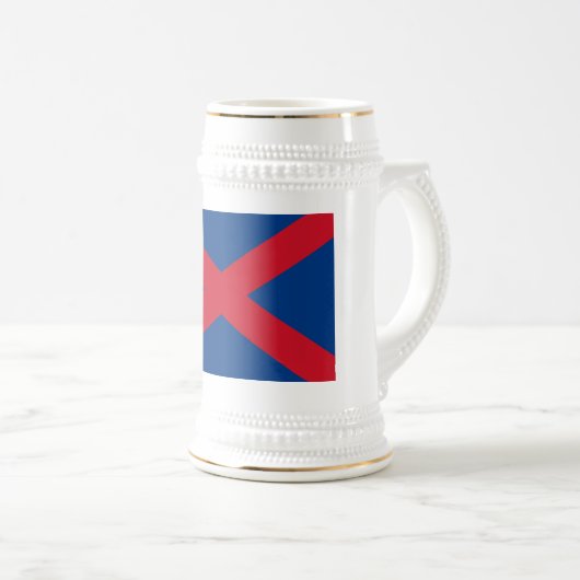 Chope À Bière Drapeau Voortrekker (Devant droit)