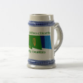 Chope À Bière Drapeaux de Dublin du comté (Devant droit)