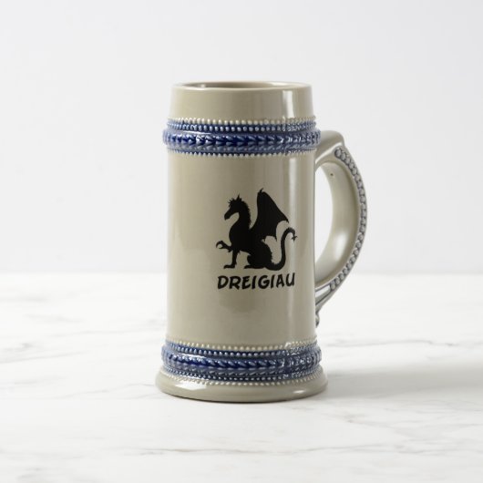 Chope À Bière Dreigiau Stein (Devant droit)