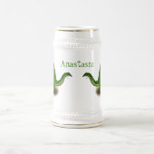 Chope À Bière Drôle alligator vert cuisine dessin animé (Centre)