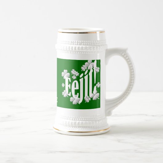 Chope À Bière drôle de texte irlandais (Droite)