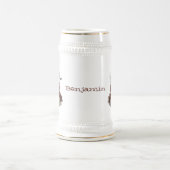 Chope À Bière Drôle dessin animé de bison de buffle (Centre)