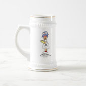 Chope À Bière Drôle Nurse Be Nice to Me T-shirts et cadeaux (Gauche)