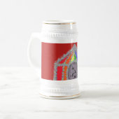 Chope À Bière Drôle singes (Devant gauche)