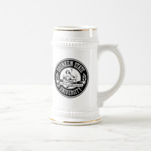 Chope À Bière Drunken State University Beer Stein