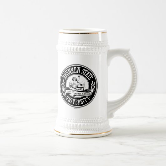 Chope À Bière Drunken State University Beer Stein (Droite)