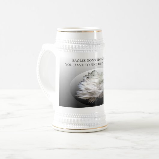 Chope À Bière Eagles ne s'assemblent pas ensemble Stein (Devant gauche)