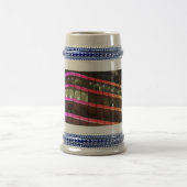 Chope À Bière Éclairage du bâtiment Gris/Bleu Stein 22 oz (Centre)