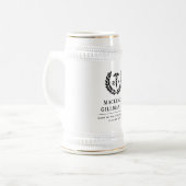 Chope À Bière École de soins infirmiers de la RN personnalisée É (Devant gauche)