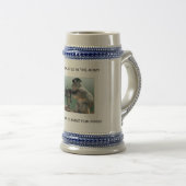 Chope À Bière Écureuil sur des Steins (Devant droit)