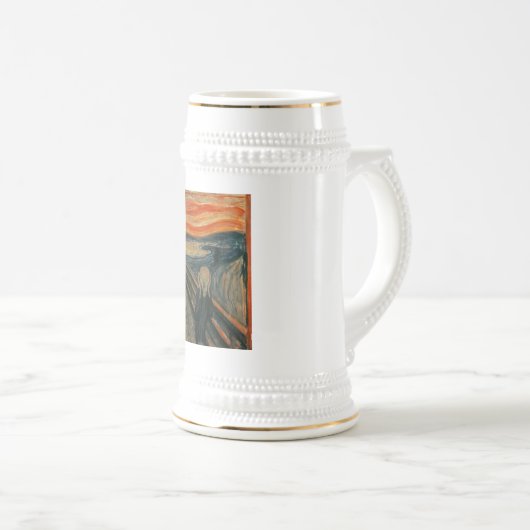 Chope À Bière Edvard Munch - Le cri (Devant droit)