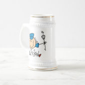 Chope À Bière Électricien (Devant gauche)