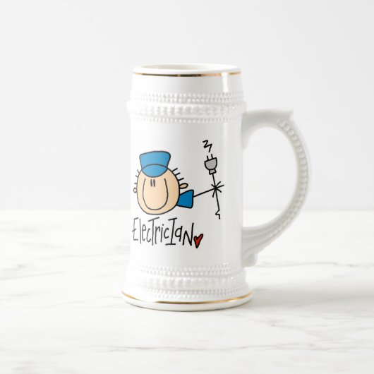 Chope À Bière Électricien (Droite)