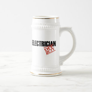 Chope À Bière Électricien qui n'est pas de service