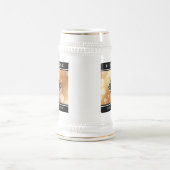 Chope À Bière Élégant 22e anniversaire de Mariage de cuivre (Centre)