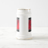 Chope À Bière Élégant 42e anniversaire du Mariage Jasper (Centre)