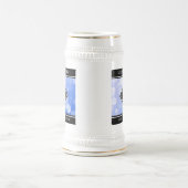 Chope À Bière Élégant 45e anniversaire de Mariage Sapphire (Centre)