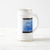 Chope À Bière Élégant 67e anniversaire Mariage de Star Sapphire (Devant droit)