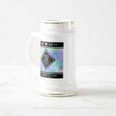 Chope À Bière Élégante 24e anniversaire du Mariage Opal (Devant gauche)